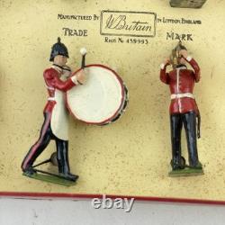 Vintage Boxed Britains 27 Regiment Of Nations Line Infantry Band Review Order