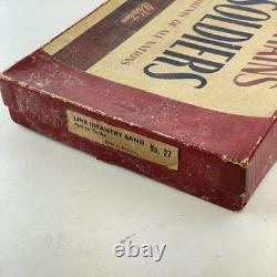Vintage Boxed Britains 27 Regiment Of Nations Line Infantry Band Review Order
