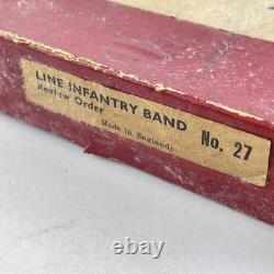 Vintage Boxed Britains 27 Regiment Of Nations Line Infantry Band Review Order