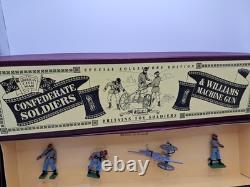 Vintage Boxed Britains Union Soldiers & Gatling Gun Toy Soldiers 8884