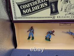Vintage Boxed Britains Union Soldiers & Gatling Gun Toy Soldiers 8884