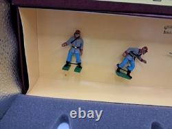 Vintage Boxed Britains Union Soldiers & Gatling Gun Toy Soldiers 8884
