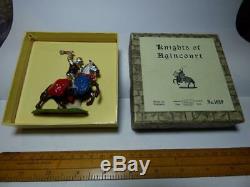 Vintage Boxed W Britains Knights Of Agincourt Mounted With Mace 1659