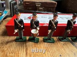 Vintage Boys Brigade Band Drums & Bugles Figures by Richard Newth-Gibbs Boxed 2