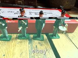 Vintage Boys Brigade Band Drums & Bugles Figures by Richard Newth-Gibbs Boxed 2