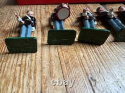Vintage Boys Brigade Band Drums & Bugles Figures by Richard Newth-Gibbs Boxed 2