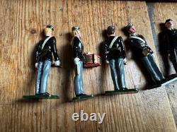 Vintage Boys Brigade Band Drums & Bugles Figures by Richard Newth-Gibbs Boxed 2