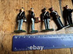 Vintage Boys Brigade Band Drums & Bugles Figures by Richard Newth-Gibbs Boxed 2