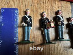 Vintage Boys Brigade Band Drums & Bugles Figures by Richard Newth-Gibbs Boxed 2