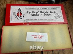 Vintage Boys Brigade Band Drums & Bugles Figures by Richard Newth-Gibbs Boxed 2