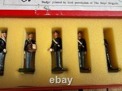 Vintage Boys Brigade Band Drums & Bugles Figures by Richard Newth-Gibbs Boxed 2
