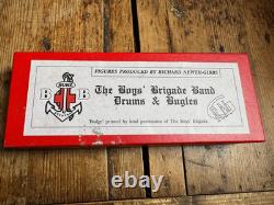 Vintage Boys Brigade Band Drums & Bugles Figures by Richard Newth-Gibbs Boxed 2