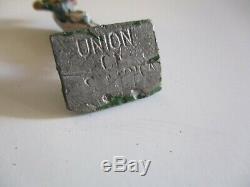 Vintage Britain And Union S Africa Toy Soldier Metal Sculpture Collection Lot