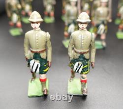 Vintage Britain's Kilted Capetown Highlanders x16 soldiers circa 1940