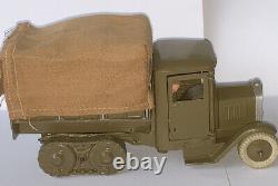 Vintage Britains 1433 Army Covered Lorry (Caterpillar Type) Circa 1940 EX/Boxed