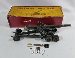 Vintage Britains 155mm Gun, Patent No. 617492, Boxed, Collectable