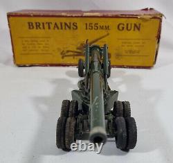 Vintage Britains 155mm Gun, Patent No. 617492, Boxed, Collectable