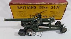 Vintage Britains 155mm Gun, Patent No. 617492, Boxed, Collectable