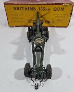Vintage Britains 155mm Gun, Patent No. 617492, Boxed, Collectable