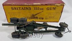 Vintage Britains 155mm Gun, Patent No. 617492, Boxed, Collectable