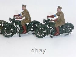 Vintage Britains 1791 Royal Corps of Signals 4 Dispatch Riders