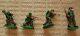 Vintage Britains 1/32 Scale Swoppet British Infantry Figures In Action