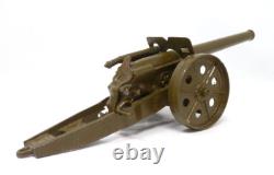 Vintage Britains 4.7 Naval Gun Mounted For Field Operations Boxed #1264