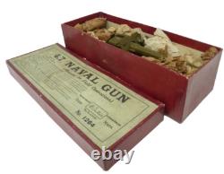 Vintage Britains 4.7 Naval Gun Mounted For Field Operations Boxed #1264
