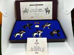 Vintage Britains 5195 The Life Guards Mounted Band Set 1 Mint