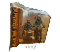 Vintage Britains 9681 German Army BMW Motorcycle Sidecar Boxed