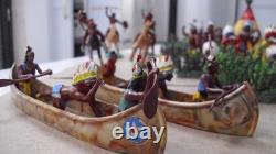 Vintage Britains American Indians & Traders Figures Bundle Joblot