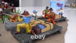 Vintage Britains American Indians & Traders Figures Bundle Joblot