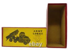 Vintage Britains Army Lorry Four Wheeled Round Nose Boxed Set #1334