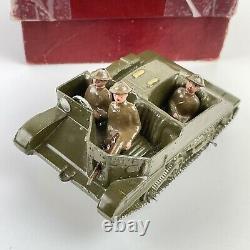 Vintage Britains Bren Gun Carrier With Crew No 1876 Boxed British Army Trans