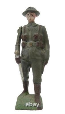 Vintage Britains British Infantry At The Trail Boxed Set 195