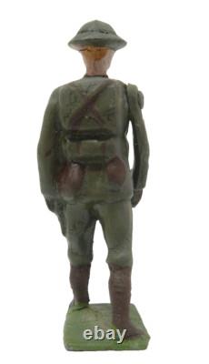 Vintage Britains British Infantry At The Trail Boxed Set 195