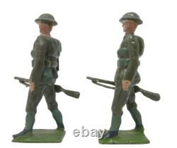 Vintage Britains British Infantry At The Trail Boxed Set 195