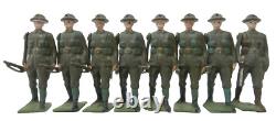 Vintage Britains British Infantry At The Trail Boxed Set 195