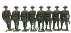 Vintage Britains British Infantry At The Trail Boxed Set 195