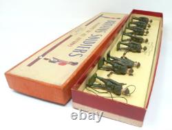 Vintage Britains British Infantry At The Trail Boxed Set 195