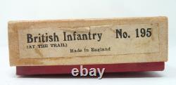 Vintage Britains British Infantry At The Trail Boxed Set 195