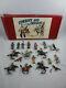 Vintage Britains Cowboys & North American Indians Toy Lead Soldiers With Box 208