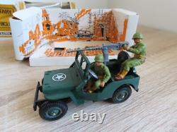 Vintage Britains Deetail #9786 US Jeep Vehicle (Boxed) 54mm 132 Toy Soldiers