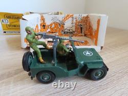 Vintage Britains Deetail #9786 US Jeep Vehicle (Boxed) 54mm 132 Toy Soldiers