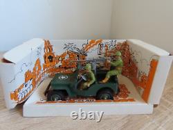 Vintage Britains Deetail #9786 US Jeep Vehicle (Boxed) 54mm 132 Toy Soldiers