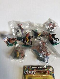 Vintage Britains Deetail'Cowboys & Indians. Plus Shop Counter Swoppets