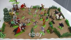 Vintage Britains Deetail Knights & Saracens Job Lot