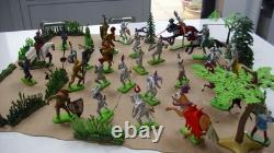 Vintage Britains Deetail Knights & Saracens Job Lot