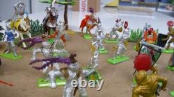 Vintage Britains Deetail Knights & Saracens Job Lot