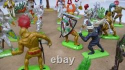 Vintage Britains Deetail Knights & Saracens Job Lot